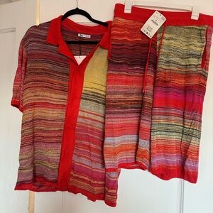 Zara Men’s knit set. Size Large